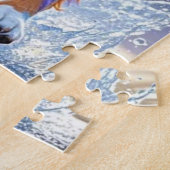 Farbenfroher, glücklicher, spielerischer lustiger  puzzle (Seite)