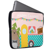 Farbenfroher Glücksbringer Laptopschutzhülle (Vorne Rechts)