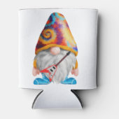 Farbenfroher Gnome Guitar Player auf Dosenkühler (Vorderseite)