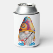 Farbenfroher Gnome Guitar Player auf Dosenkühler (Kanne Rückseite)