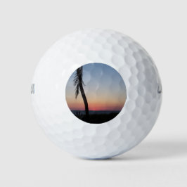 Farbenfroher Golf Sunset Golfball