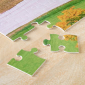 Farbenfroher Golfplatz im Herbst Puzzle (Seite)