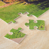 Farbenfroher Golfplatz im Herbst Puzzle (Seite)