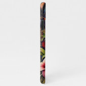 Farbenfroher Gotischer Stil Inspiriert Kunstlehre iPhone Hülle (Rechte Seite)