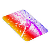 Farbenfroher Grafikstil Pinsel Farbe Spritzer Magnet (Rechte Seite)