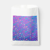 Farbenfroher Hai unter dem Party der Meeresschule Geschenktütchen (Vorderseite)