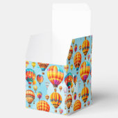 Farbenfroher Heißluftballon in der Sky-Geschenkbox Geschenkschachtel (Geöffnet)