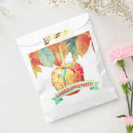 Farbenfroher Herbst Herbst Canded Apple Party Geschenktütchen