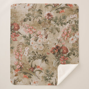 farbenfroher Hintergrund der Blume. Aquarell Illus Sherpadecke