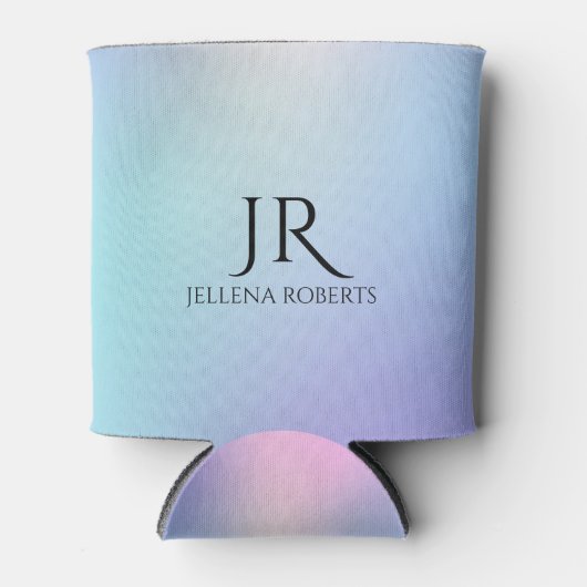 Farbenfroher Hintergrund Dosenkühler (Vorderseite)