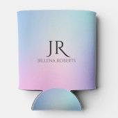 Farbenfroher Hintergrund Dosenkühler (Rückseite)