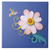 Farbenfroher Humming Bird