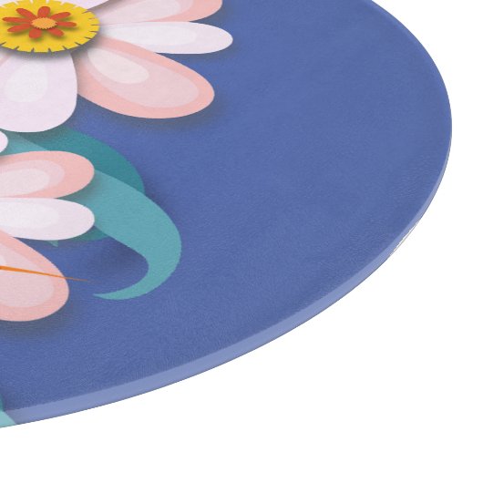 Farbenfroher Humming Bird Schneidebrett (Ecke)