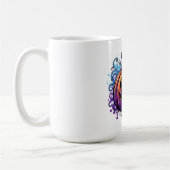 Farbenfroher Jack-O-Lantern Kaffeetasse (Links)