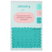 Farbenfroher Kalender & Fröhlicher Inspirationskal (Jan 2027)