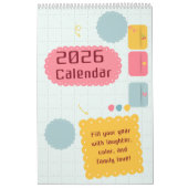Farbenfroher Kalender & Fröhlicher Inspirationskal (Titelbild)