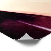 Farbenfroher Kiss Poster (Ecke)