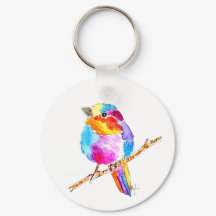 Farbenfroher kleiner Vogel