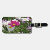 Farbenfroher Kosmoblütengarten Gepäckanhänger (Vorderseite horizontal)