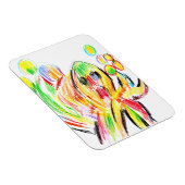 Farbenfroher Krake Magnet (Rechte Seite)