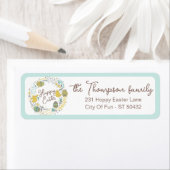 Farbenfroher Kraut von fröhlichen Hühnereiern und (Insitu)