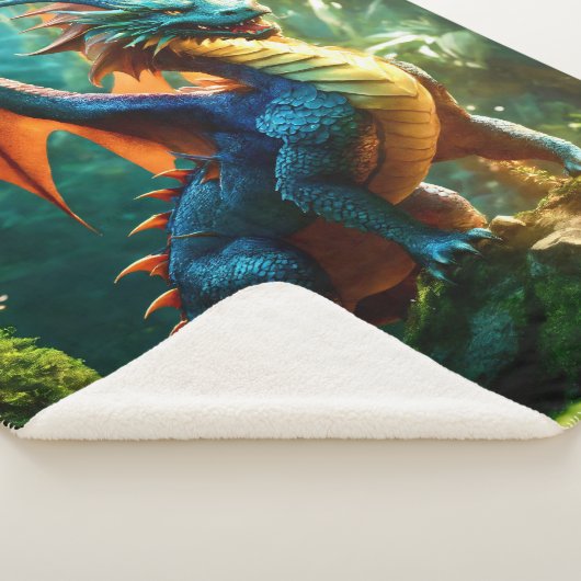 Farbenfroher Künstlerdrache Sherpadecke (3/4)