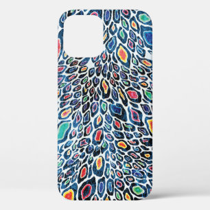 Farbenfroher Leopard: Lebhafte Textur Print Case-Mate iPhone Hülle