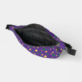 Farbenfroher Mardi Gras Punkte Bauchtasche (Offen)