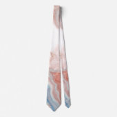 Farbenfroher Marmor Krawatte (Vorderseite)