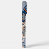 Farbenfroher Marmor - Papiermarmor Case-Mate iPhone Hülle (Rückseite / Rechts)