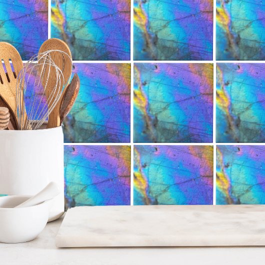 Farbenfroher Marmorstein Fliese