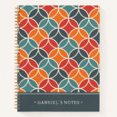 Farbenfroher Mittelalter Moderner Stil | Name hinz Notizblock (Vorderseite)