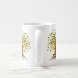 Farbenfroher moderner Baum 13 Kaffeetasse