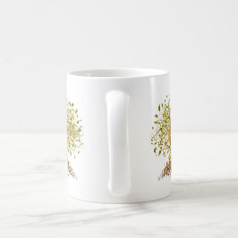Farbenfroher moderner Baum 13 Kaffeetasse