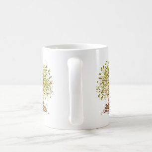 Farbenfroher moderner Baum 13 Kaffeetasse