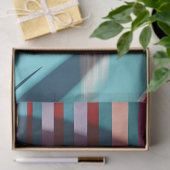 Farbenfroher Morgenkaffee, Abenddesign Seidenpapier (Geschenk)