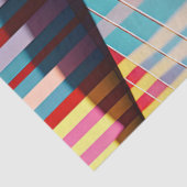 Farbenfroher Morgenkaffee, Abenddesign Seidenpapier (Detail)