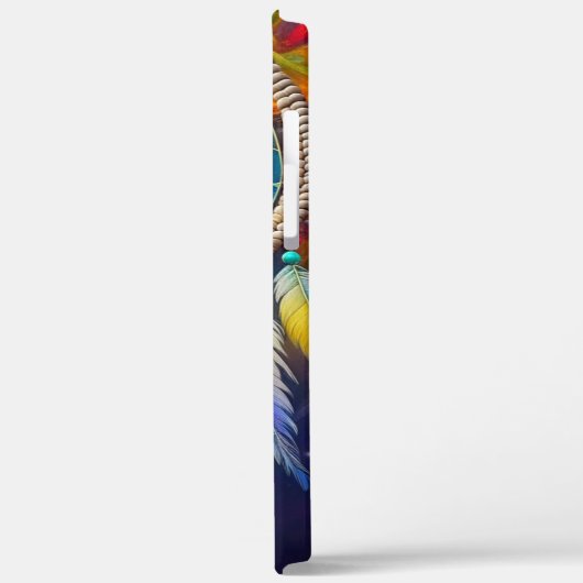 Farbenfroher Mystical Dreamcatcher Case-Mate iPhone Hülle (Rückseite / Links)