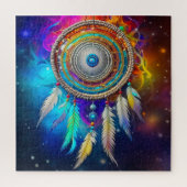 Farbenfroher Mystical Dreamcatcher Puzzle (Vertikal)