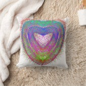 Farbenfroher Neon Graffiti-Schaumstoffdesign Kissen (Decke)