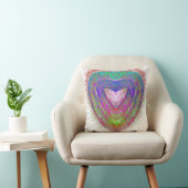 Farbenfroher Neon Graffiti-Schaumstoffdesign Kissen (Stuhl )