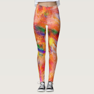 Farbenfroher Paint Spritzer #14 Leggings