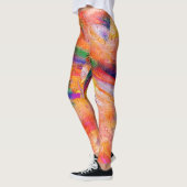 Farbenfroher Paint Spritzer #14 Leggings (Links)