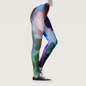Farbenfroher Paint Spritzer #19 Leggings (Rechts)