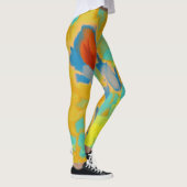 Farbenfroher Paint Spritzer #21 Leggings (Rechts)