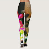 Farbenfroher Paint Spritzer #29 Leggings (Rückseite)