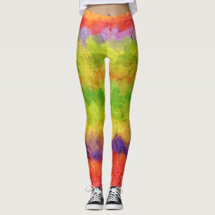 Farbenfroher Paint Spritzer #38 Leggings