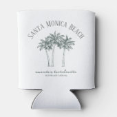 Farbenfroher Palmenbaum Junggeselinnen-Abschied Dosenkühler (Rückseite)