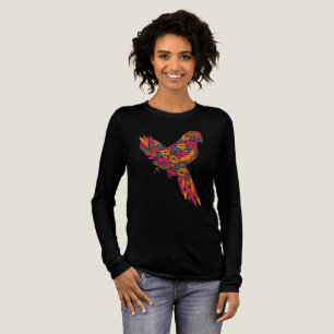 "Farbenfroher Papagei - Tropical Vibes T-Shirt" Tri-Blend Shirt