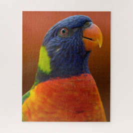Farbenfroher Parrot Lebender tropischer Vogel Puzzle